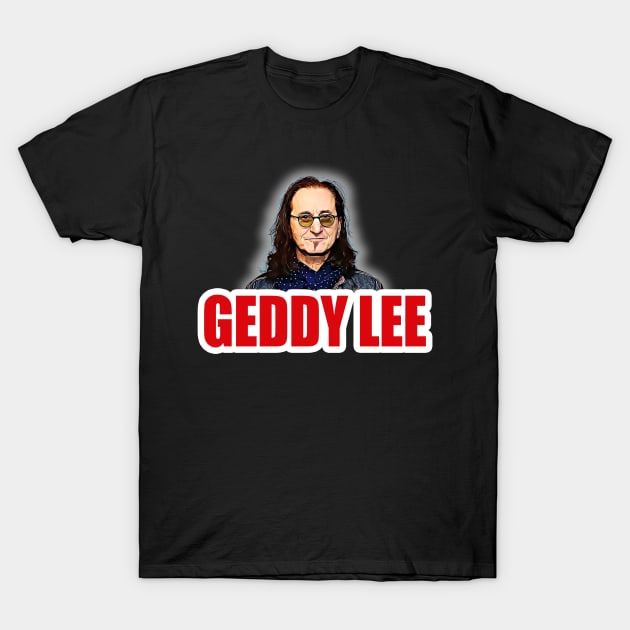 Rush's Geddy Lee T-Shirt by RetroZest